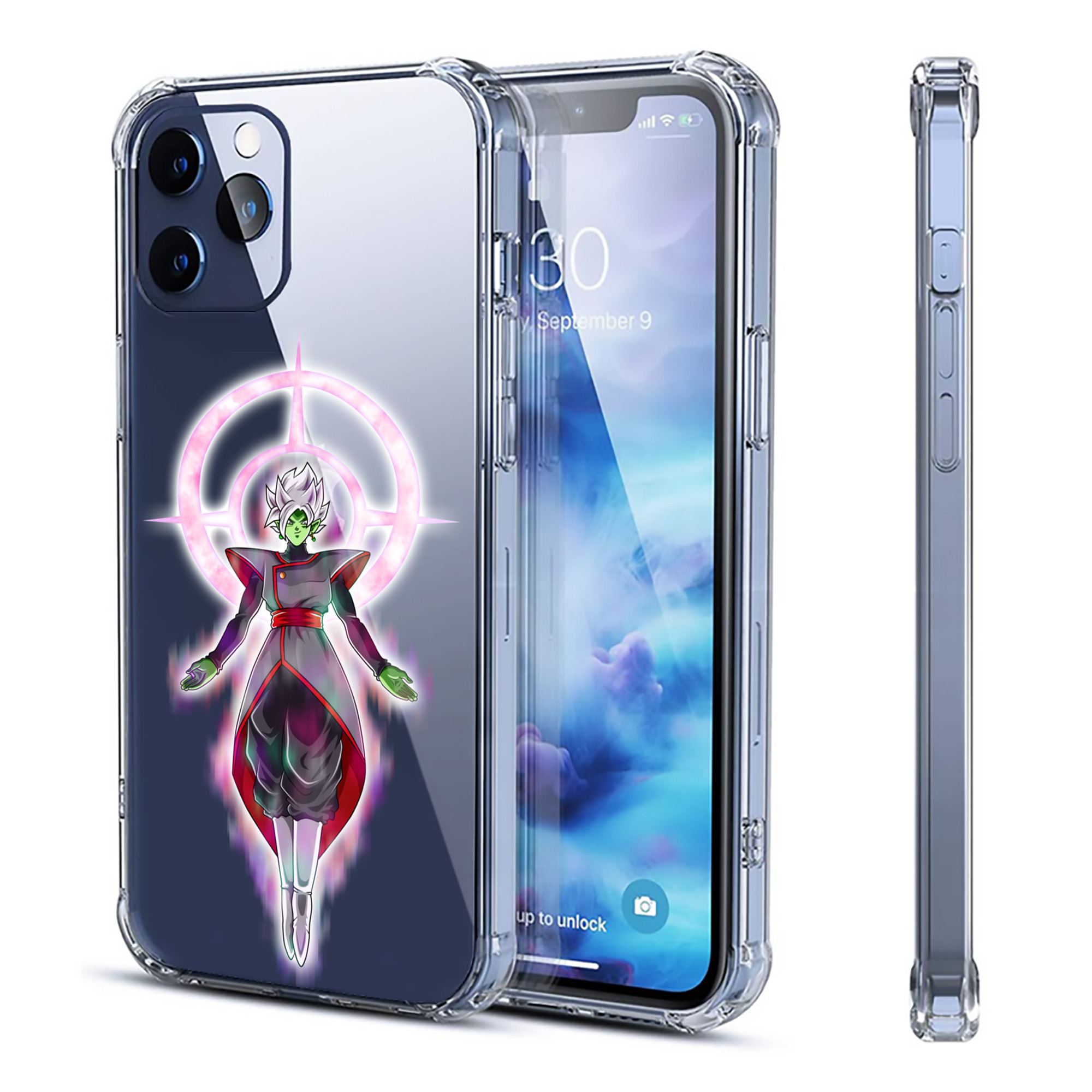 （画像用） ドラゴンボール DRAGON BALL 【iPhone 12シリーズ対応】透明スマホケース（クリアソフトケース）